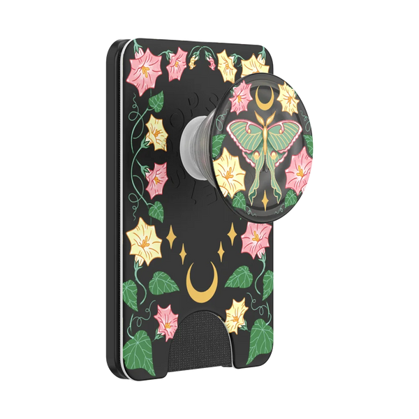 Moon Flower — MagSafe PopWallet+