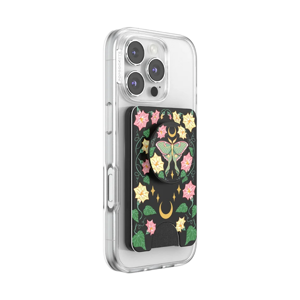 Moon Flower — MagSafe PopWallet+
